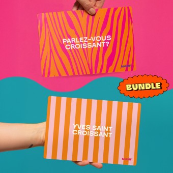 MAMF® "French Kiss" Frühstücksbrettchen-Bundle