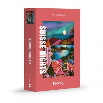 Piecely Suisse Nights Puzzle, 500 Teile