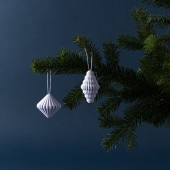 TEO XMAS Ornaments - 2er Set (opaque)