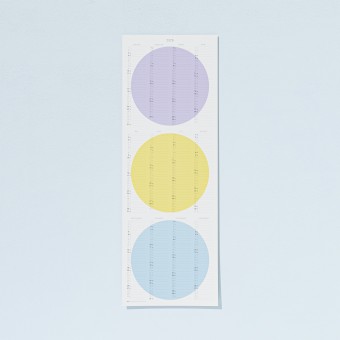 TEO - Wandkalender 2026 - color pop