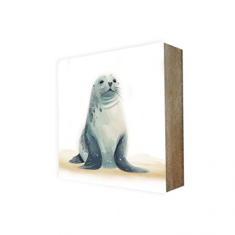 Stadtliebe® | Cube-Bild Sea-Linie „Seelöwe Willy“