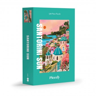 Piecely Santorini Sun Puzzle, 500 Teile