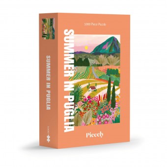 Piecely Summer in Puglia Puzzle, 1000 Teile