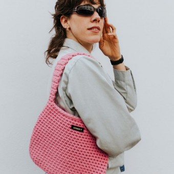 'Slow Bag Classic' gehäkelte Tasche von crroco studio