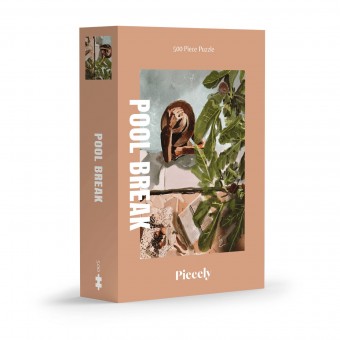 Piecely Pool Break Puzzle, 500 Teile