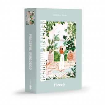 Piecely Peaceful Morocco Puzzle, 1000 Teile