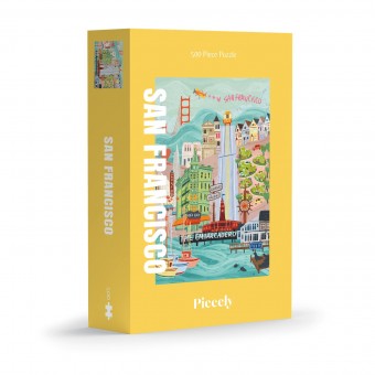 Piecely San Francisco Puzzle, 500 Teile