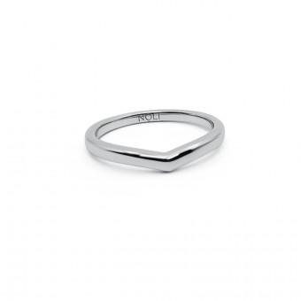 Mi Amor Ring recyceltes 925er Sterling Silber (rhodiniert) - NOLI THE STUDIO