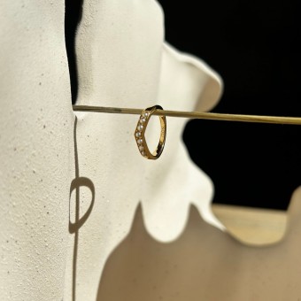 Mi Amor Pearl Ring 18K Gold Vermeil mit Süßwasserperlen - NOLI THE STUDIO