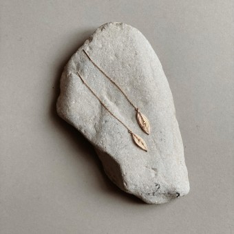 IDA PING JEWELRY // DURCHFÄDLER 14 K GOLD FILLED*