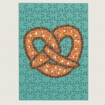 Sunshine Puzzles, Die Brezel, 99 Teile Mini Puzzle