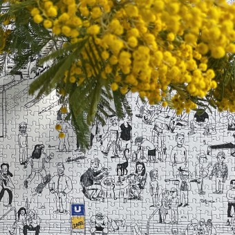 Das Puzzle Kollektiv - Puzzle "Marienplatz" 1000 Teile