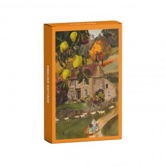 Piecely English Cottage Minipuzzle, 99 Teile