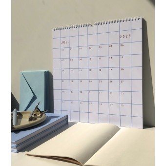 Kalender 2025 - kariert, SANS.