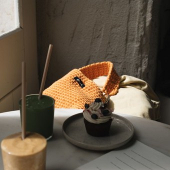'Slow Bag Mini Edition' gehäkelte Tasche von crroco studio
