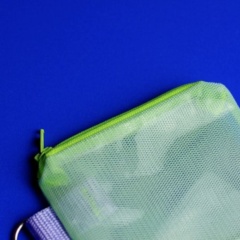 Mini JAY Mint & Lime – Mesh Portemonnaie – Pikto3000