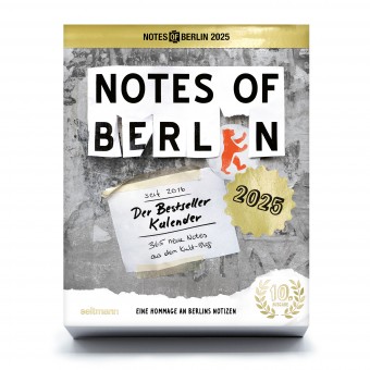 Notes of Berlin 2025 (Tagesabreißkalender)