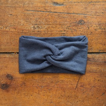 WiDDA - Stirnband "Blauer" aus Baumwolle