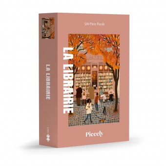 Piecely La Librairie Puzzle, 500 Teile