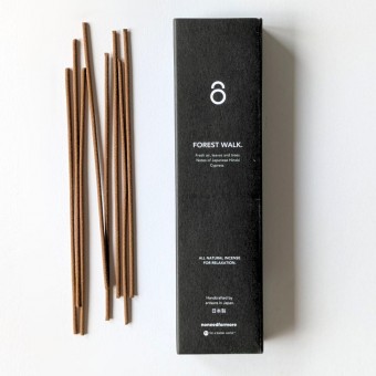 Natürliche Räucherstäbchen Forest Walk - Wald Duft aus Hinoki & Zypresse - Handgefertigt in Japan - noneedformore