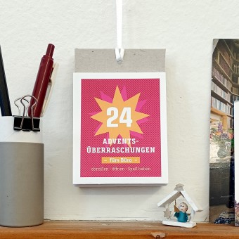 Überraschungs-Büro-Adventskalender // sperlingB.design