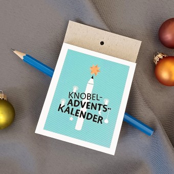 Knobel-Adventskalender 2024 // sperlingB.design