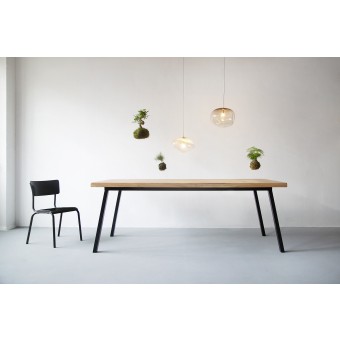FraaiBerlin Esstisch aus Altholz Eiche Vrolijk/Aleida 220x100cm