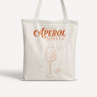 LET THE APEROL SPRITZ Totebag - ALMOST A BRAND