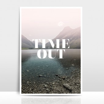 Amy & Kurt Berlin A3 Artprint "Time Out"