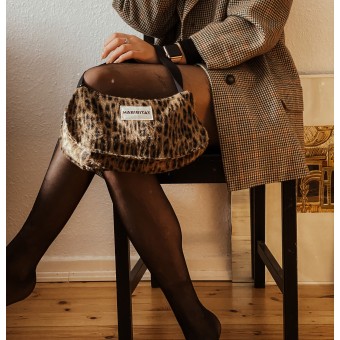 Baguette Bag mit  Leopardenmuster / HABIBITAT