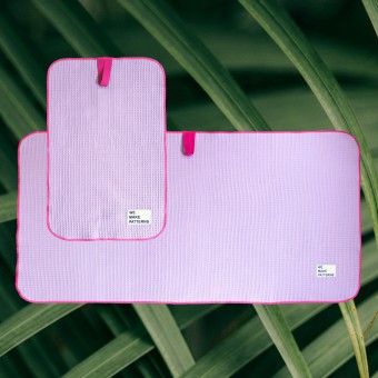We Make Patterns - Towel Set Lilac