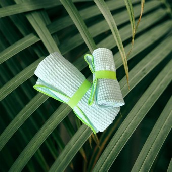 We Make Patterns - Towel Set Mint