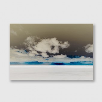 ZEITLOOPS "Beach inverted", Druck auf AluDibond, 30x45 cm