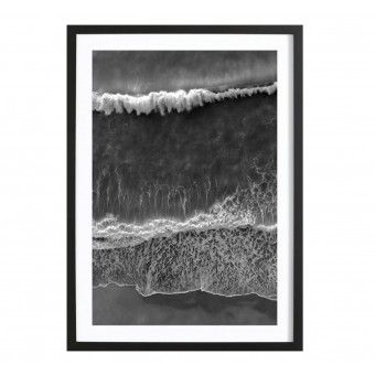 nahili ARTPRINT/POSTER "black and white beach "(DIN A1/A3 & 50x70cm) Fotografie 