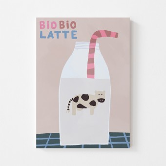 Naturel Noord Poster Din A3 - Bio Bio Latte