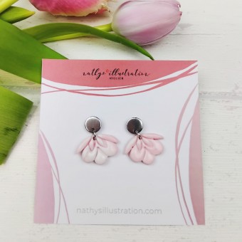 nathys_illustration - Ohrringe "Blütenkuss" spring feelings collection 1,5cm
