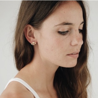 BRASSCAKE // Harlow Studs