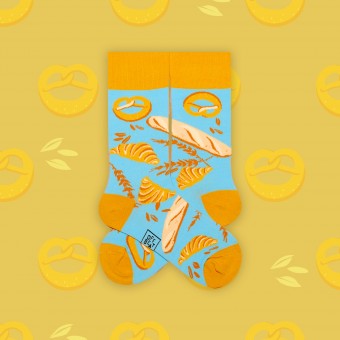 Brot Socken von Offbeat 
