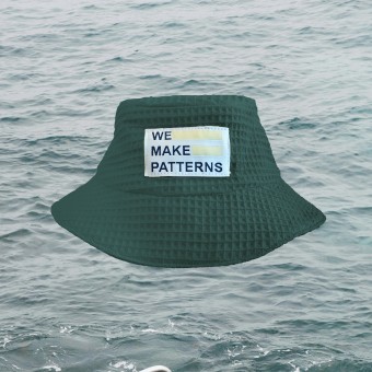 We Make Patterns - Bucket Hat Grün
