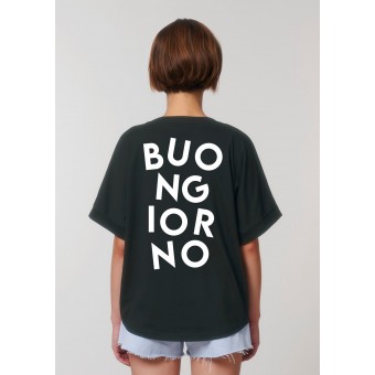 Love is the new black - "Buongiorno / Black T-Shirt"