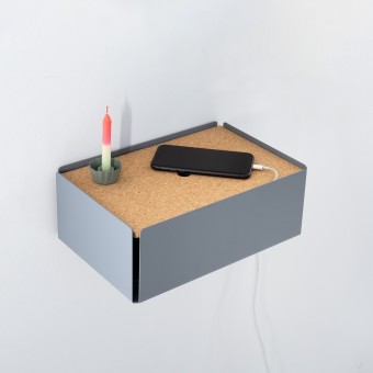 Charge-Box Ladestation Fehgrau / Kork