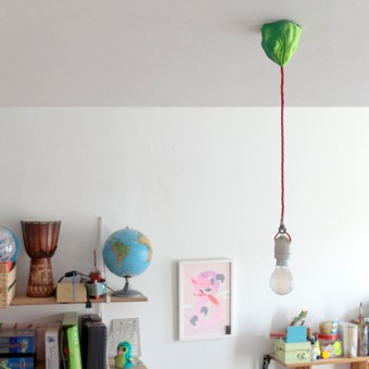 canopie® - Lampenbaldachin - Chamäleon Duo Gelb-Grün