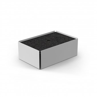 Charge-Box Ladestation Lichtgrau / Filz Granit Meliert