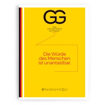 Das Grundgesetz als Magazin - Ausgabe 2025