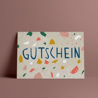 Designfräulein // Postkarte // Gutschein