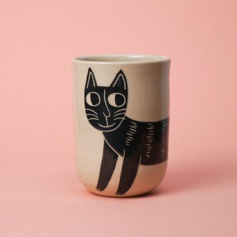 Katzen Becher von ton und gut