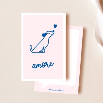 Minikarte „Amore“ – Kleine Karte, große Gefühle