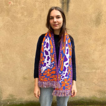 The Naughty District - Strickschal »Dackel-Python«