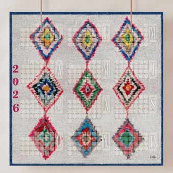 Fine Art Wandkalender 2026 Olmaz / kilim