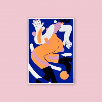 Anne Albert – Dance – Siebdruck –21 x 30 cm (A4)